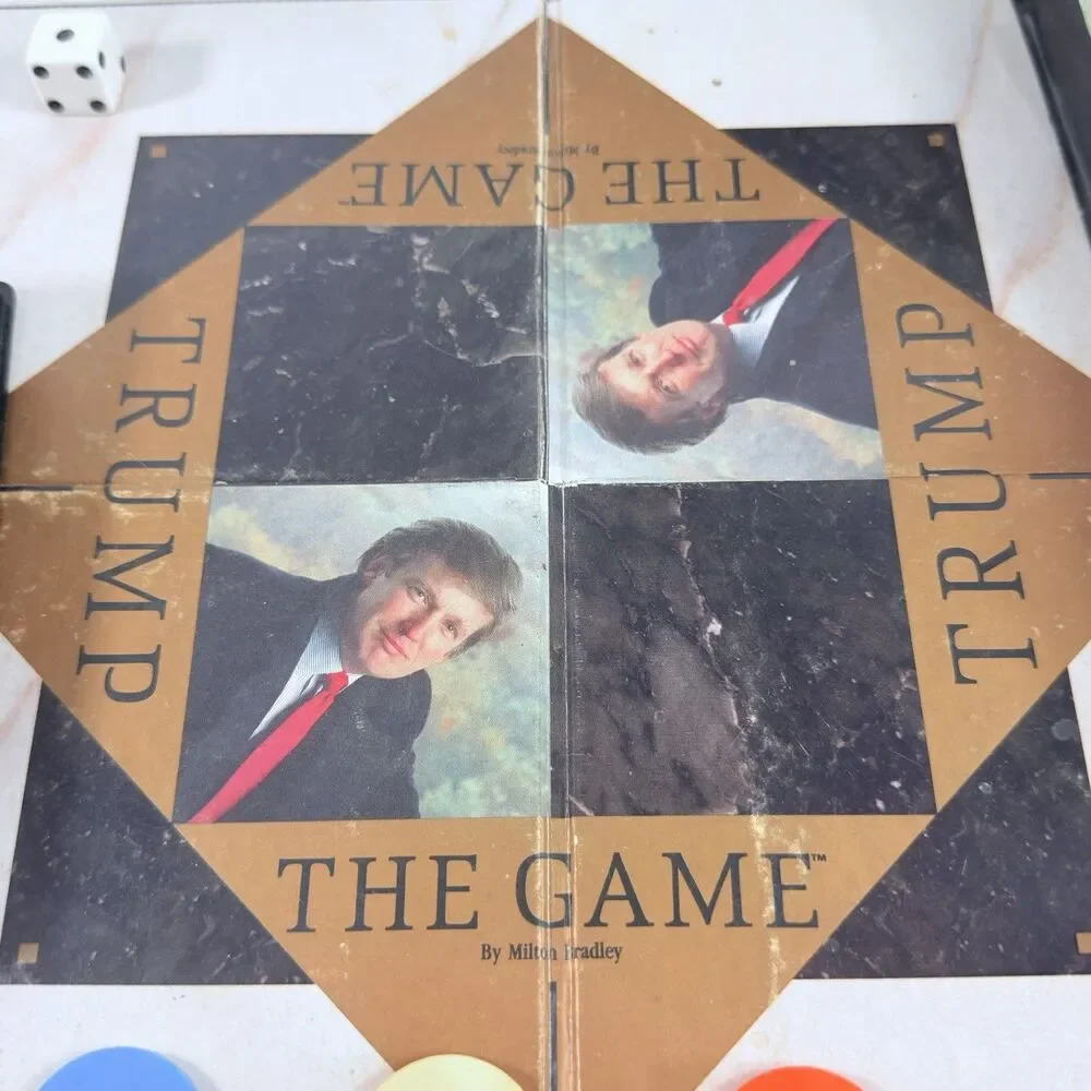 Milton Bradley vintage trump